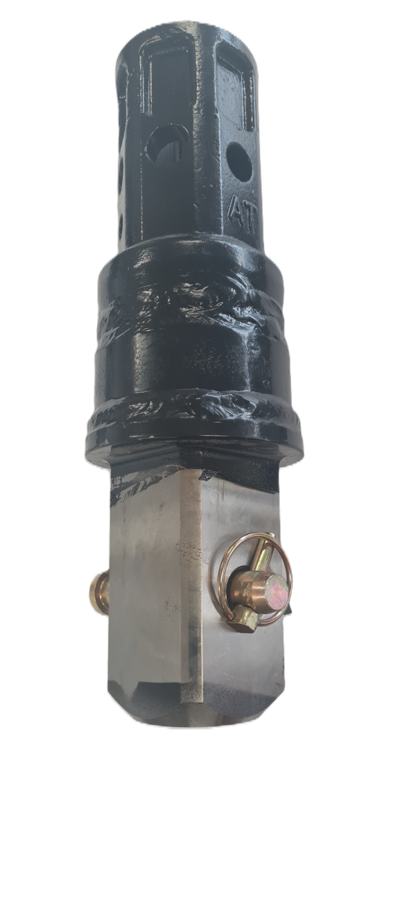 Adaptor, 2" Hex Female to 75mm Square Male