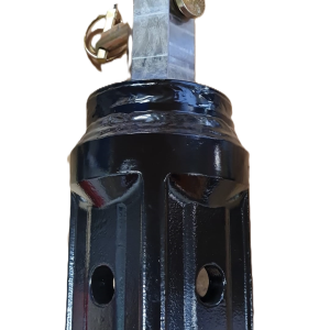 Adaptor, 75mm Square Female to 2" Hex Male