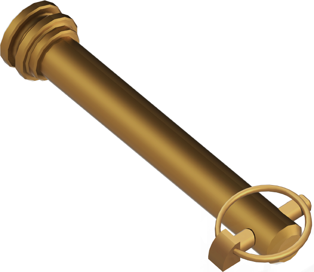 S2 AUGER PIN AND CLIP – 50mm RND