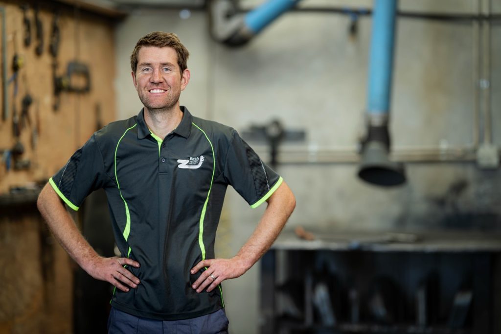 Earthworm's Christchurch service centre can service hydraulic rock breakers.