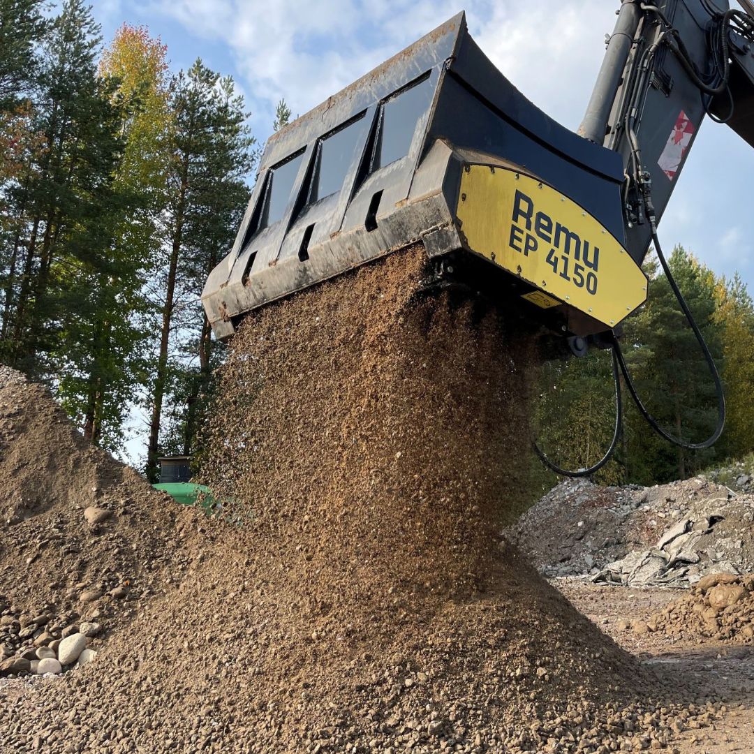 New in New Zealand: Remu steel screening buckets